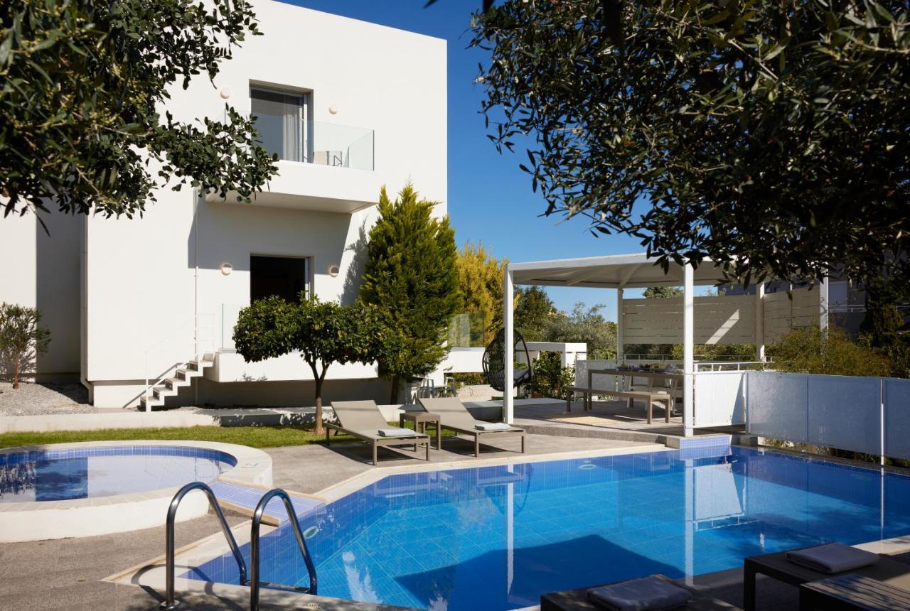 Villa Kastellakia Executive - Heated Pool Rethymno Esterno foto