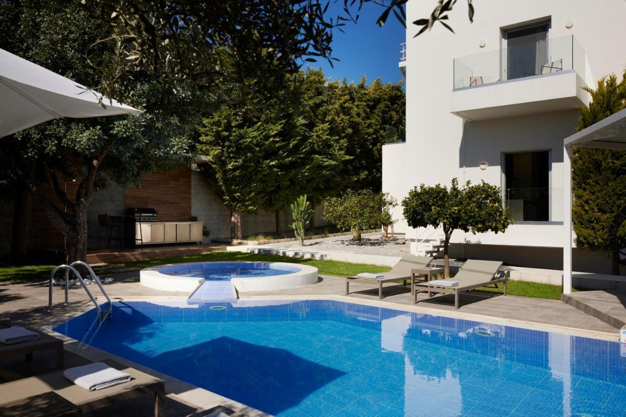Villa Kastellakia Executive - Heated Pool Rethymno Esterno foto