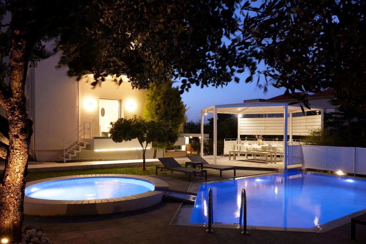 Villa Kastellakia Executive - Heated Pool Rethymno Esterno foto